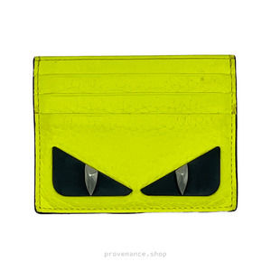 🔴 Fendi Monster Card Holder Wallet - Neon